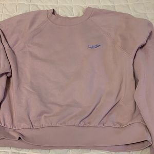 Pink Levi’s crop sweatshirt